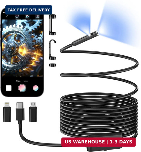 Dual lens endoscope camera - dual-lens,